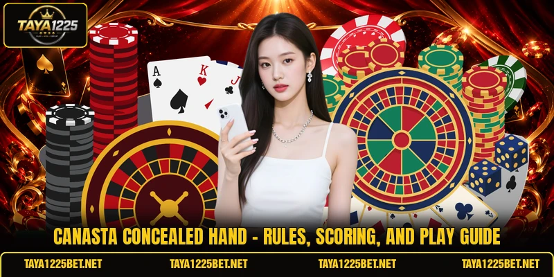 Canasta Concealed Hand - Rules, Scoring, And Play Guide
