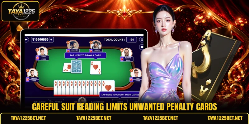 Careful suit reading limits unwanted penalty cards