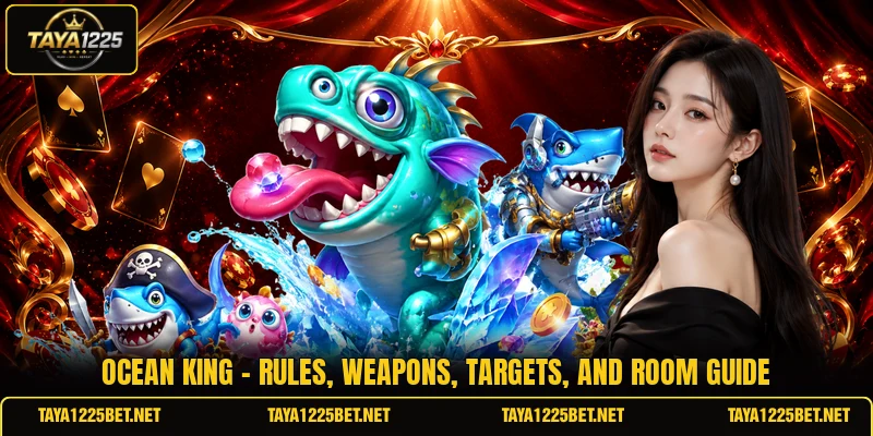 Ocean King - Rules, Weapons, Targets, And Room Guide