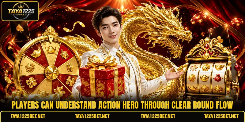 Players can understand Action Hero through clear round flow