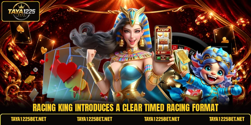 Racing King introduces a clear timed racing format