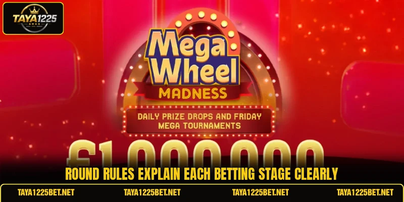 Round rules explain each betting stage clearly