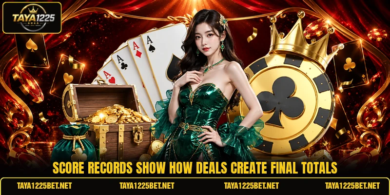 Score records show how deals create final totals
