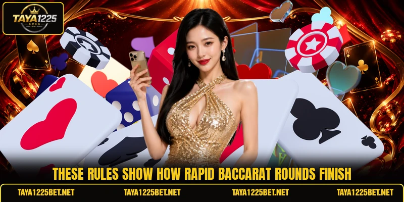 These rules show how rapid baccarat rounds finish